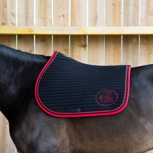 Tapis Baltazar liseret Rouge