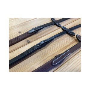 Rênes One 1/2  Noires - JPI